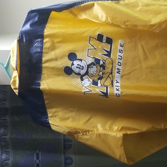 Mickey Mouse Disney Pullover Windbreaker Rain Jacket. - Picture 7 of 7
